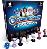 Outsmarted – The App-Connected TV Quiz-Show Board Game | Kids, Teens & Adults | Next-Level Game Night for Family & Friends | 2–24 Players | Age 8+ | 10,000+ Questions | 2026 Edition