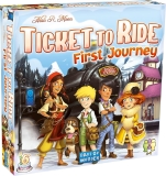 Asmodee Ticket to Ride Europe First Journey Board Game – Strategic Train Adventure, Family Fun for Kids & Adults, Ages 6+, 2-4 Players, 15-30 Minute Playtime