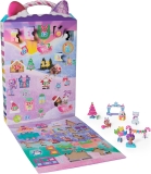 DREAMWORKS GABBY’S DOLLHOUSE Advent Calendar, 24 Surprise Toys with Figures, Stickers & Dollhouse Accessories, Kids Toys for Girls & Boys Ages 3+