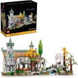 LEGO Icons The Lord of The Rings: Rivendell Building Model Kit for Adults, Construct and Display a Middle-Earth Valley with 15 Minifigures, A Great Gift for LOTR Fans and Movie-Lovers, 10316