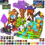 Goody King 150pcs Magnetic Blocks with Light Blocks, Stem Educational Magnet Toys for Kids Ages 3+, Montessori Magnetic Cubes, Creative Construction Building Cubes Set for Boys Girls